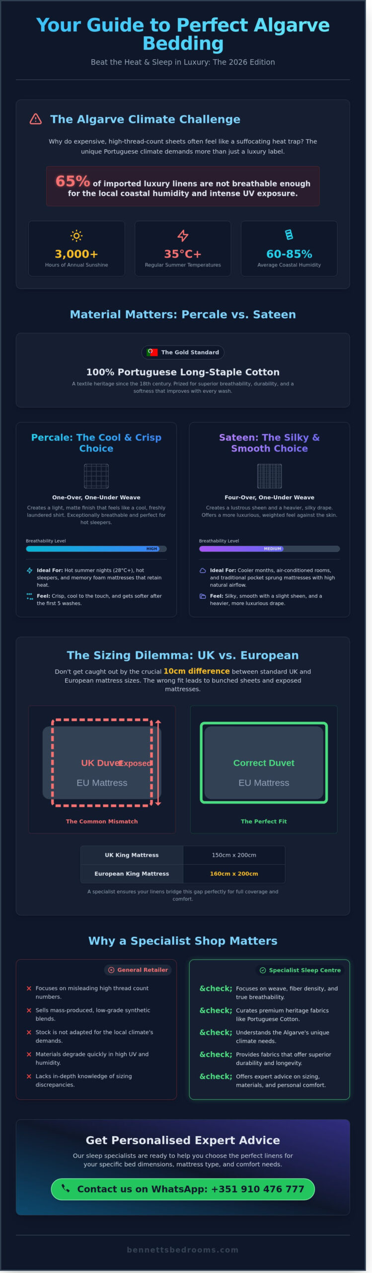 Luxury Bed Linen Shop Algarve: Your 2026 Guide to Premium Bedding