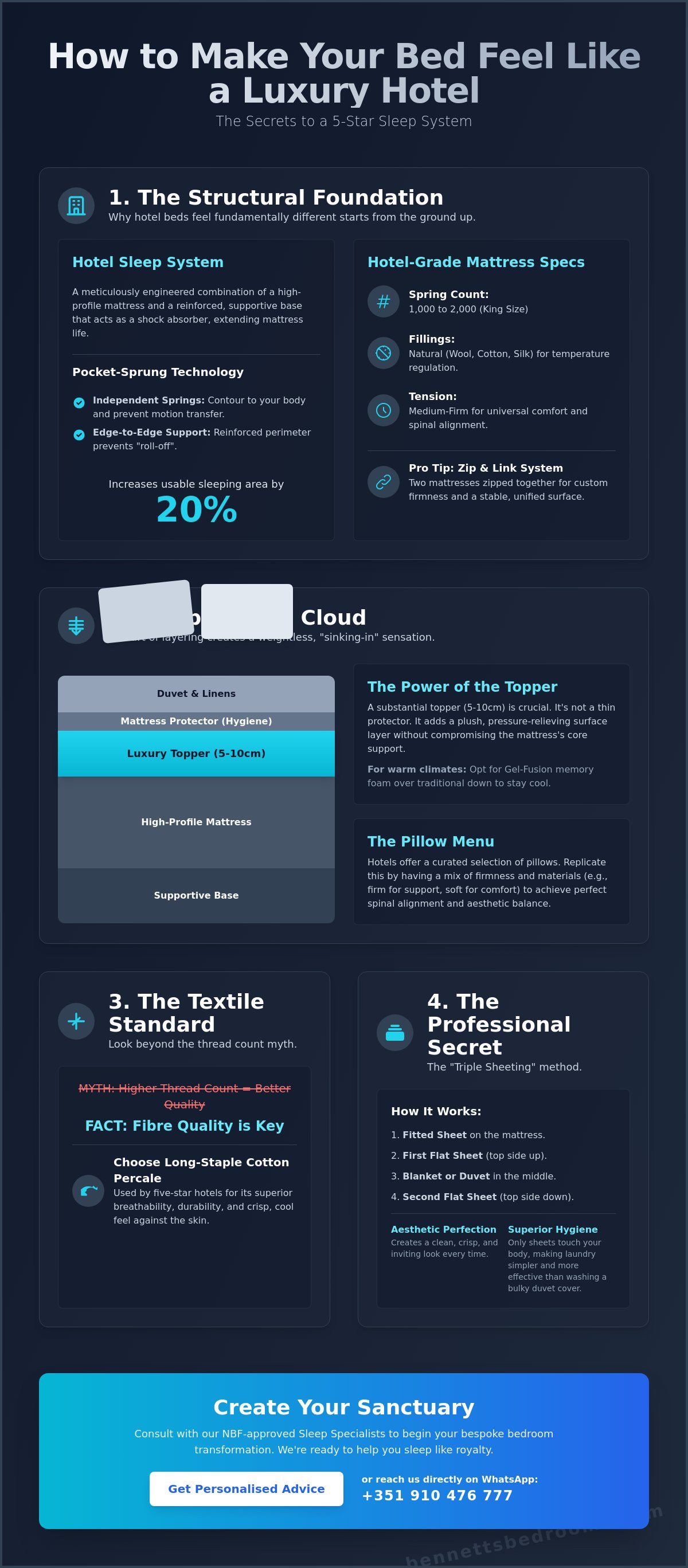 How to Make Your Bed Feel Like a Luxury Hotel: The Ultimate Guide to Five-Star Sleep